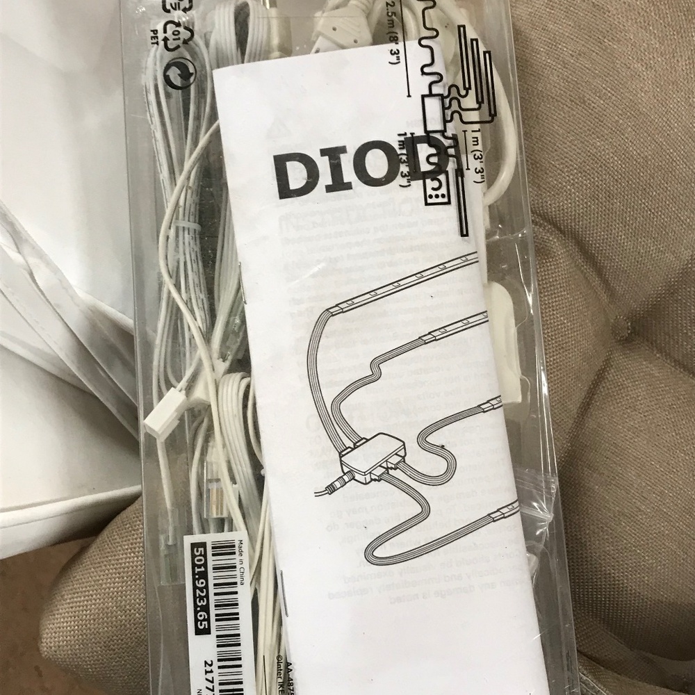 Lights with controller for added decor lighting $10 each